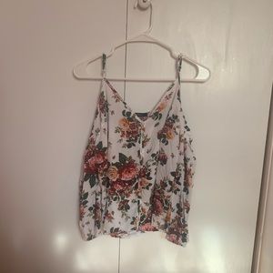 Ambiance || Floral Sleeve Shirt